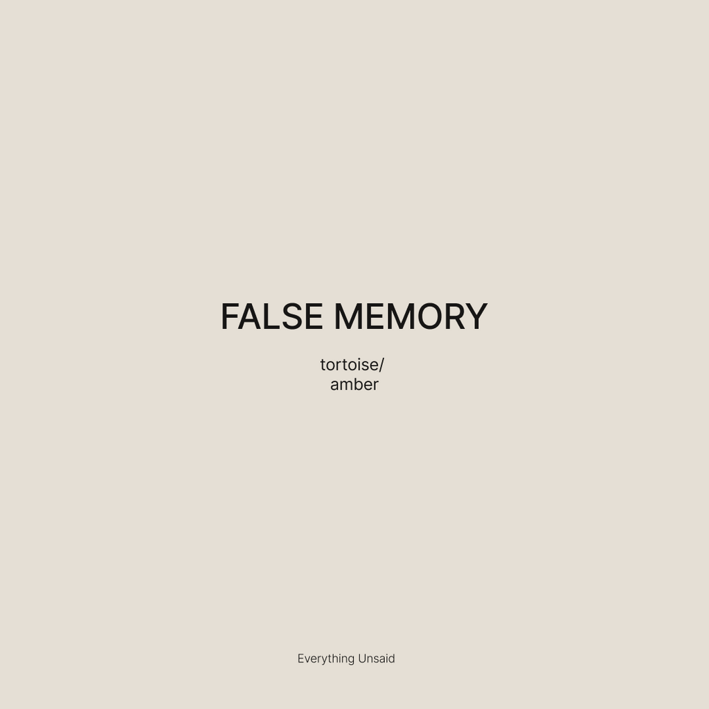 False Memory